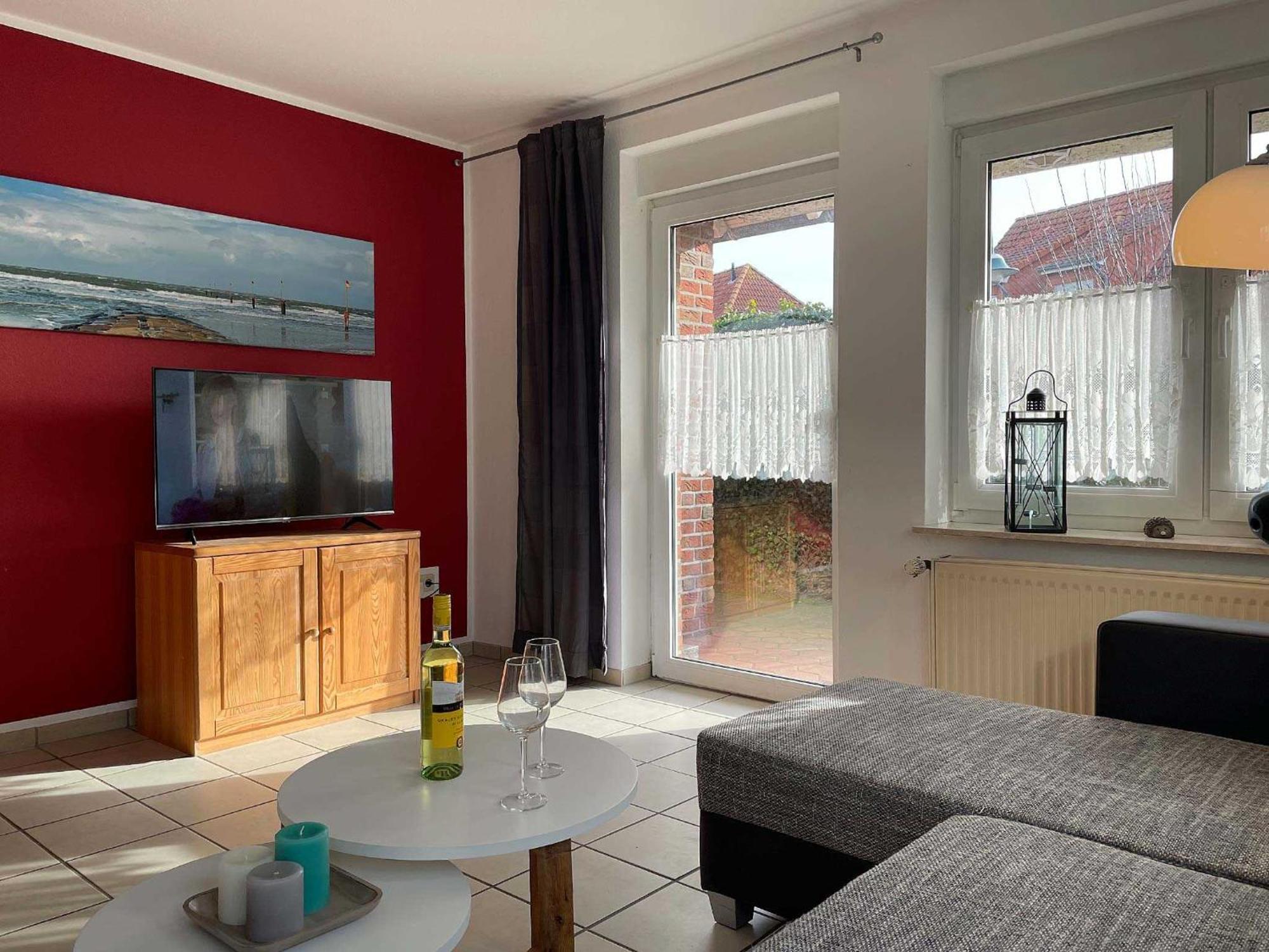 Apartament Haus "An Der Kurpromenade" Harlesiel Zewnętrze zdjęcie
